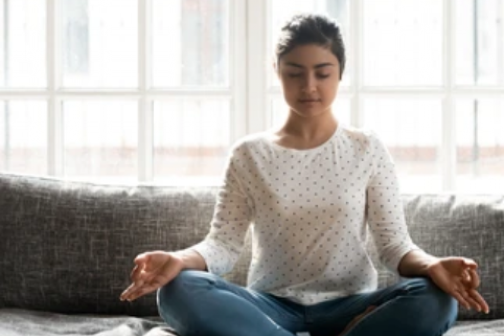 Proper deep breathing heals.