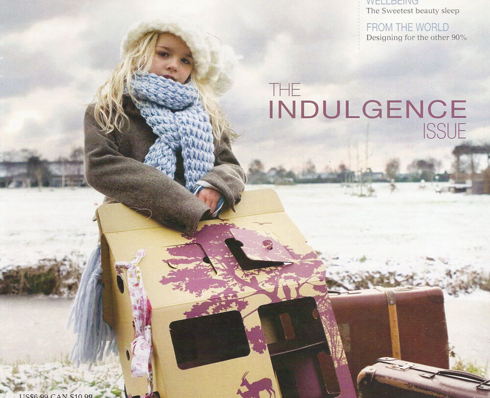 Featured in "The Sweetest Beauty Sleep" The Indulgence Issue Natural Child World magazine